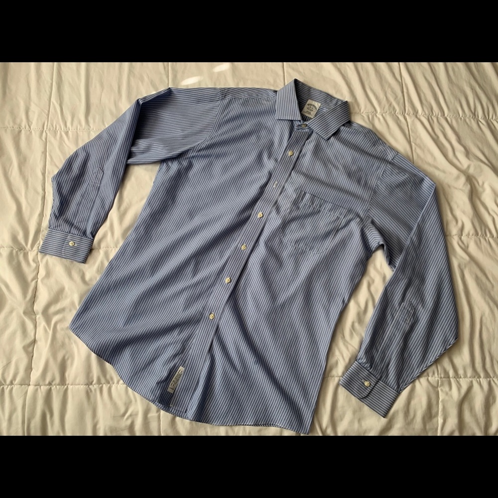 Brooks brothers slim fit button down shirt 16-34